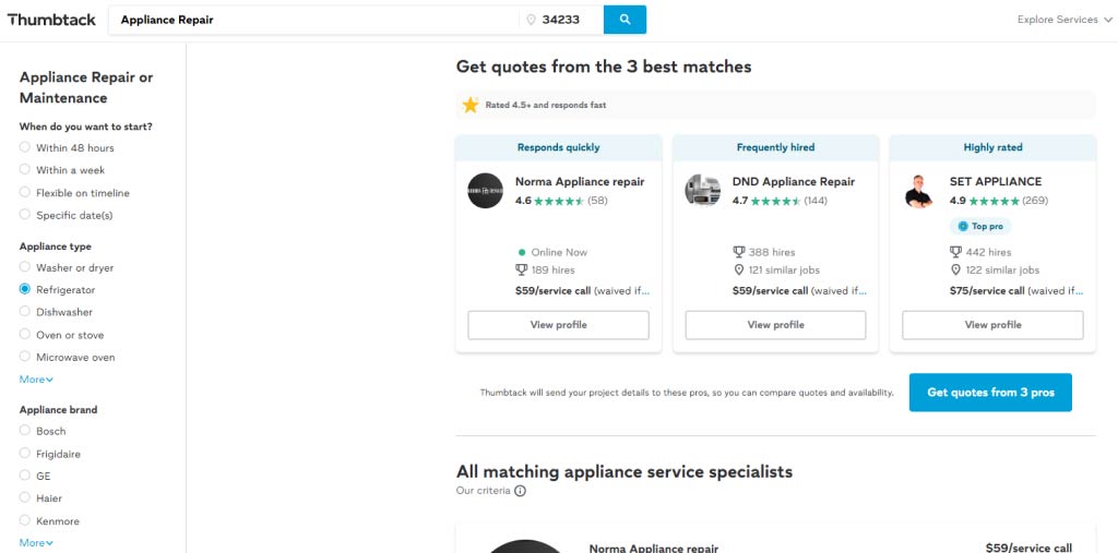 Bez-b-lidi-dlya-appliance-repair-thumbtack Bez B Лиды для appliance repair - Результаты поиска в Thumbtack по запросу Appliance Repair Sarasota