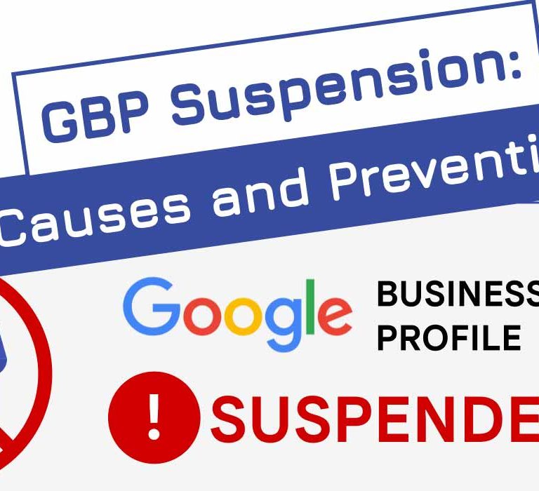 Google Business Profile Suspended